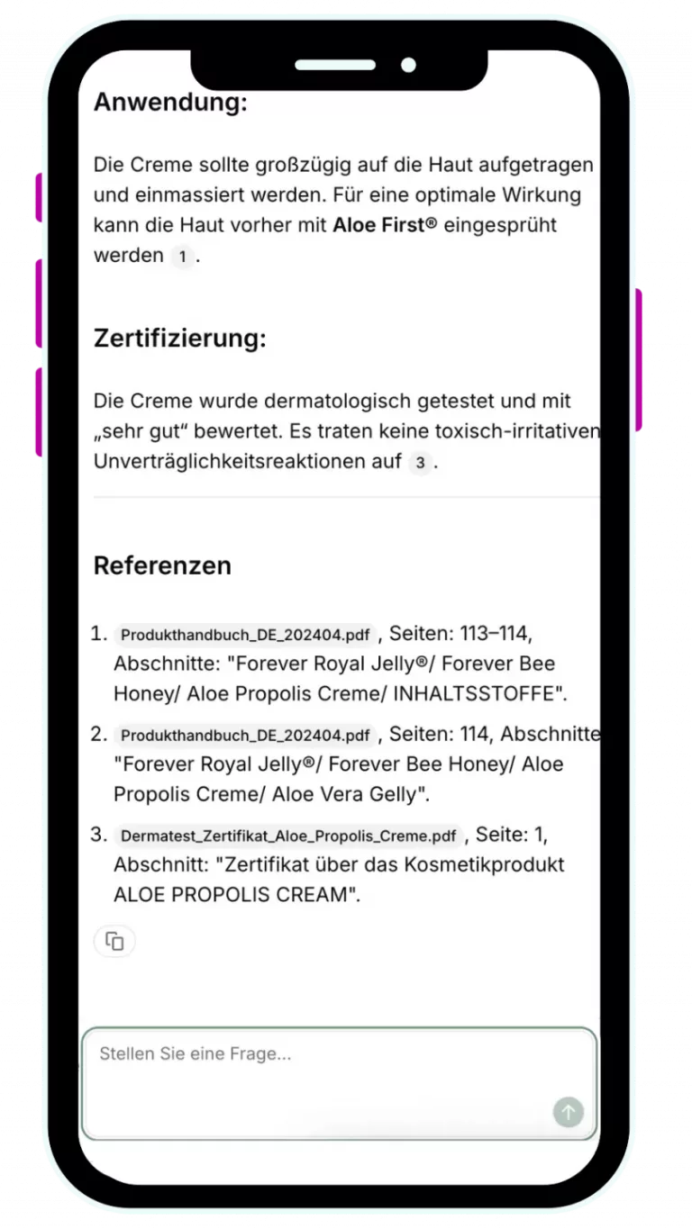 Aiuno Screen Usage Sources mobile